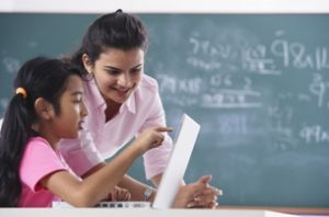 student and teacher