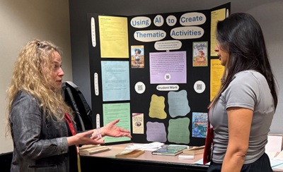 Poster Using AI to create thematic activities